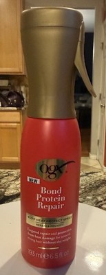 OGX Bond Protein Repair 450°F Heat Protect Spray, 6.5 fl oz New