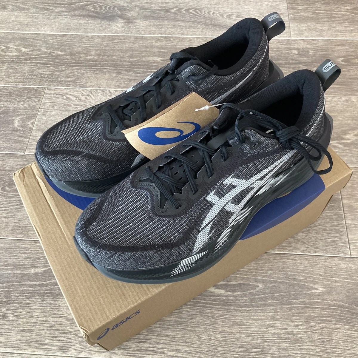 ASICS Superblast 2 Mens 6.5 Womens 8.0 Black White Shoes Mint Condition SUPERBLAST 2 | ASICS Footwear | Playmakers main image 3