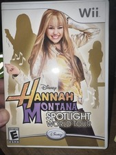 Hannah Montana: Spotlight World Tour (Nintendo Wii, 2007) Complete Tested