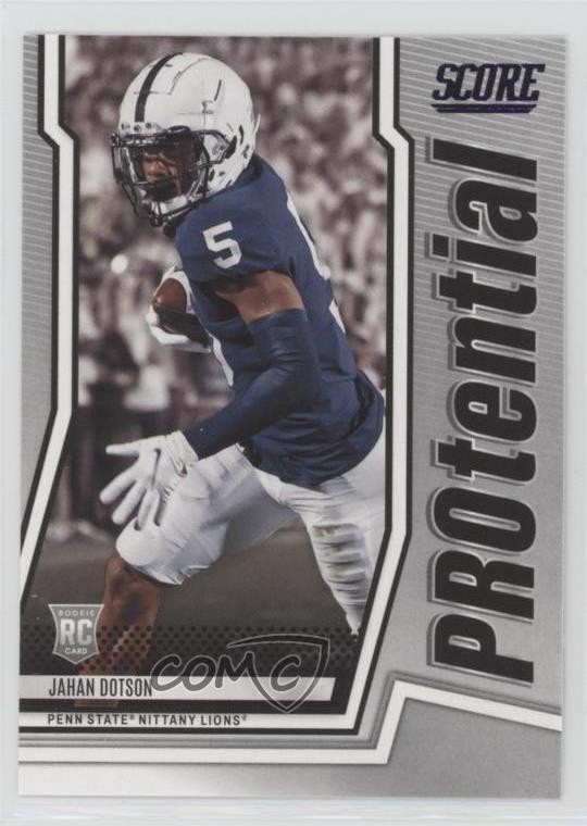 2022 Score Protential Jahan Dotson #P-JD Rookie RC