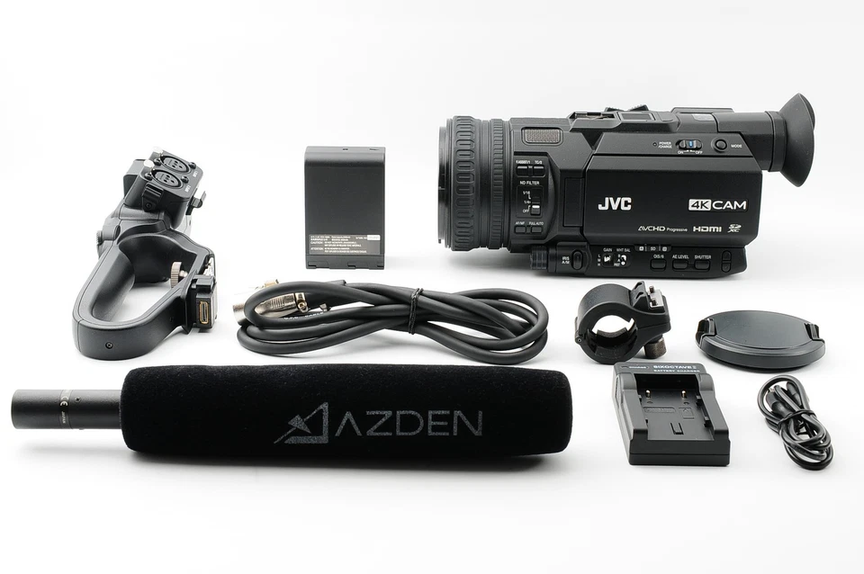 [Near MINT] JVC GY-HM175 4K Camcorder Video Camera From JAPAN - Image 2 of 4