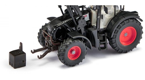 WIKING - Trekker CLAAS Arion 640 zwart met voorlader 150 - 1/87 - WIK036312 - Afbeelding 2 van 4