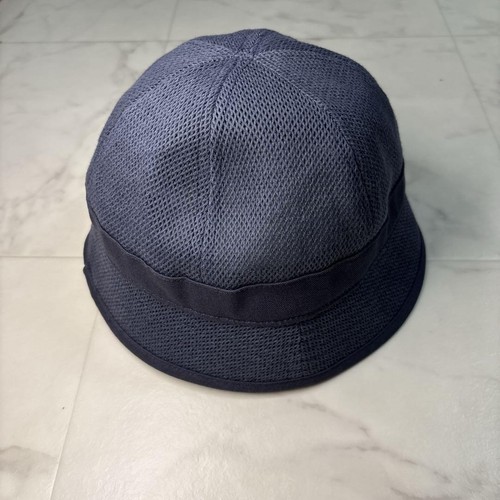 Beams Mesh Bucket Hat Navy