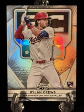 2025 Topps Chrome Black Dylan Crews #127 (RC) Variation Refractor