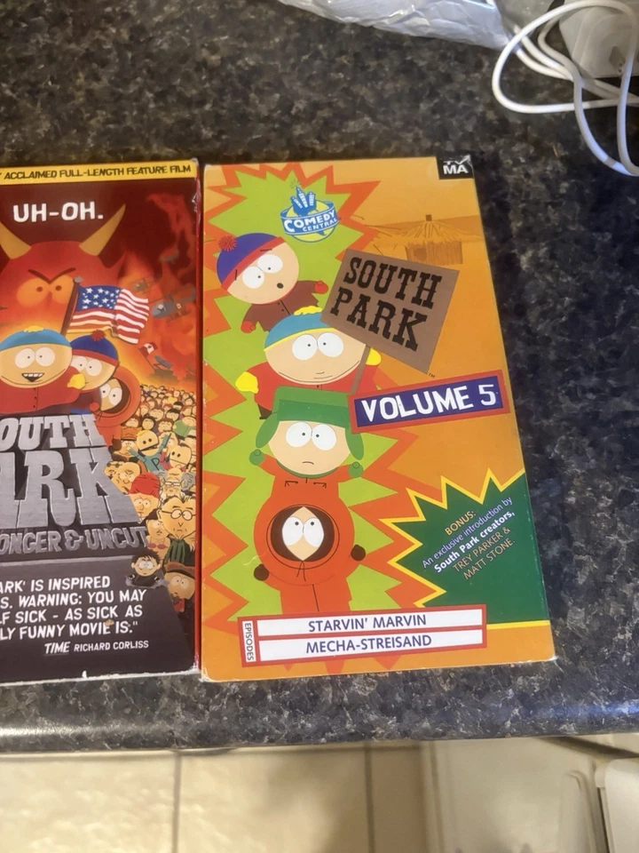 South Park Vhs, Excellent Condition Volumes One Through Three And5 - Image 3 of 4