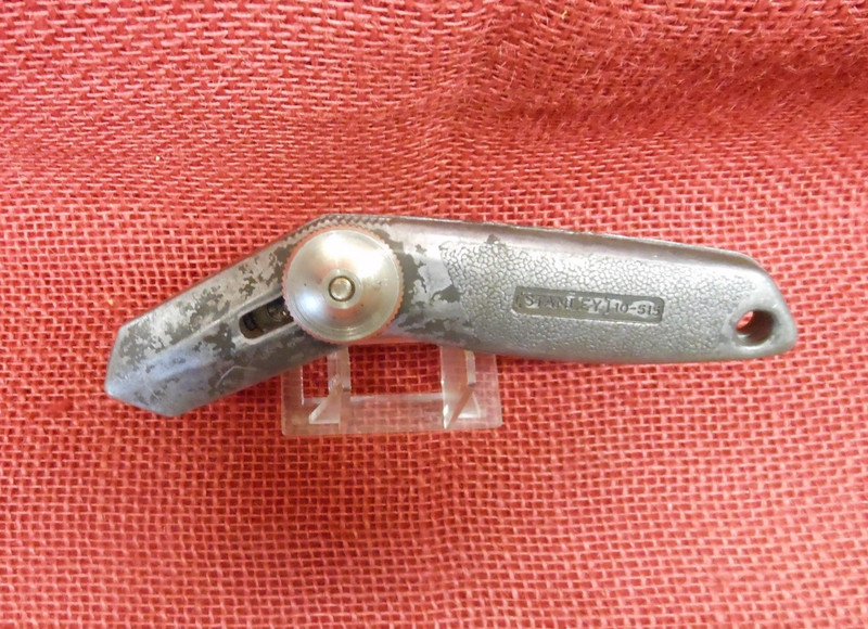 Vintage STANLEY No. 10-515 Carpet Razor Knife, Clean, Works Well, No Blades