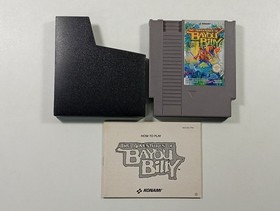 THE ADVENTURES OF BAYOU BILLY NINTENDO NES PAL-B FRA (COMPLETE - BOX AGED)