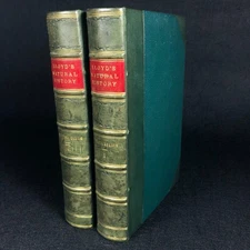 Lloyd's Natural History ~ A Handbook to Birds / Butterflies ~ 1896 1st Editions