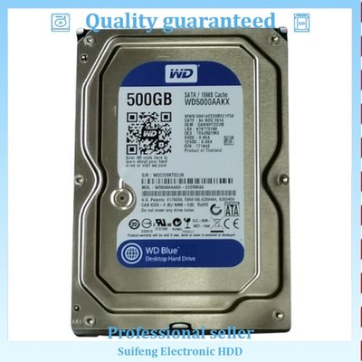 Western Digital 500GB WD5000AAKX 7200 RPM SATA 3.5'' Desktop HDD Hard Disk Drive