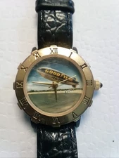 Women 18kt Morach Watch With Good Year Blimp Watch
