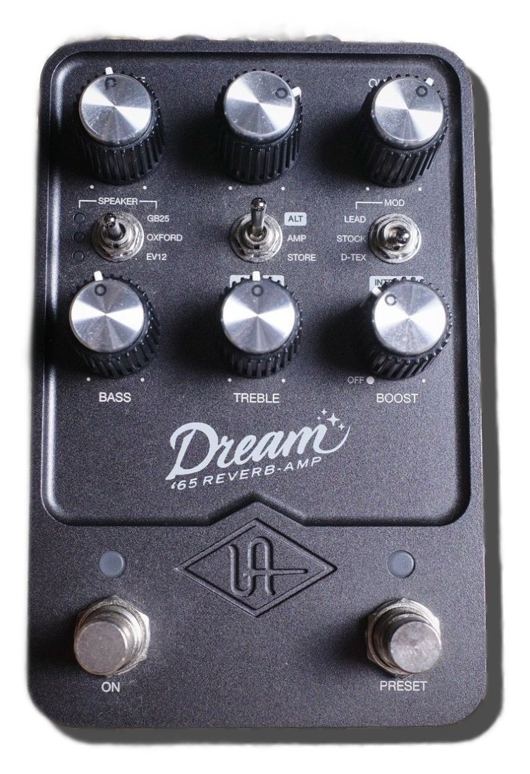 Universal Audio UAFX Dream 65 Reverb Amplifier Processor Pedal