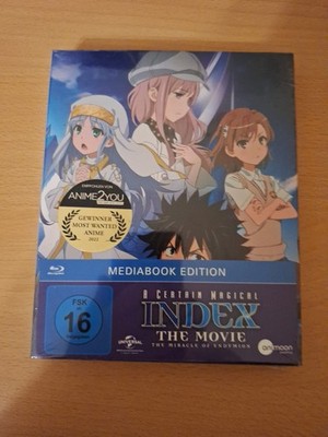 A CERTAIN MAGICAL INDEX - THE MOVIE THE MIRACLE OF ENDYMION - BLU-RAY; NEU; OVP