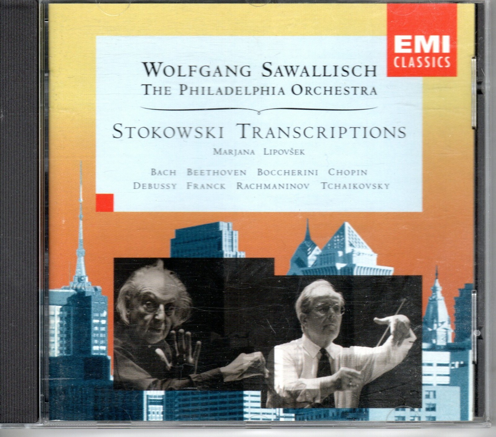 STOKOWSKI TRANSCRIPTIONS - MARJANA LIPOVSEK - PHILADELPHIA ORCH - SAWALLISCH