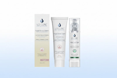 La Cure Dead Sea Facial Glow Duo   Scrub + Toner Set | Ships Fast from USA