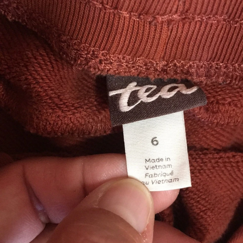 Conjunto de 2 piezas Tea Collection - Camisa con estampado de relámpagos azules y joggers oxidados talla 6 Foto 2 de 4