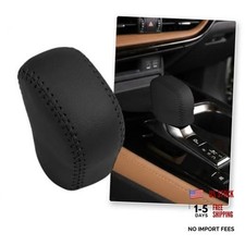 Leather Automatic Gear Shift Knob Cover for Lexus NX 250 350 350h All Black