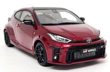 Otto 1/18 - Toyota Yaris GR Four Dark Red 2021 Resin Scale Model Car