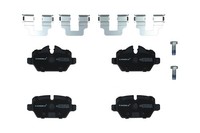 Kamoka Bremsbelagsatz Scheibenbremse JQ1013612 FüR E90 BMW E81 E87 Mini 1Er 3Er
