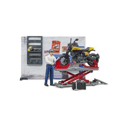 Bruder 62102 BWorld Ducati Full Throttle Motorcycle Service