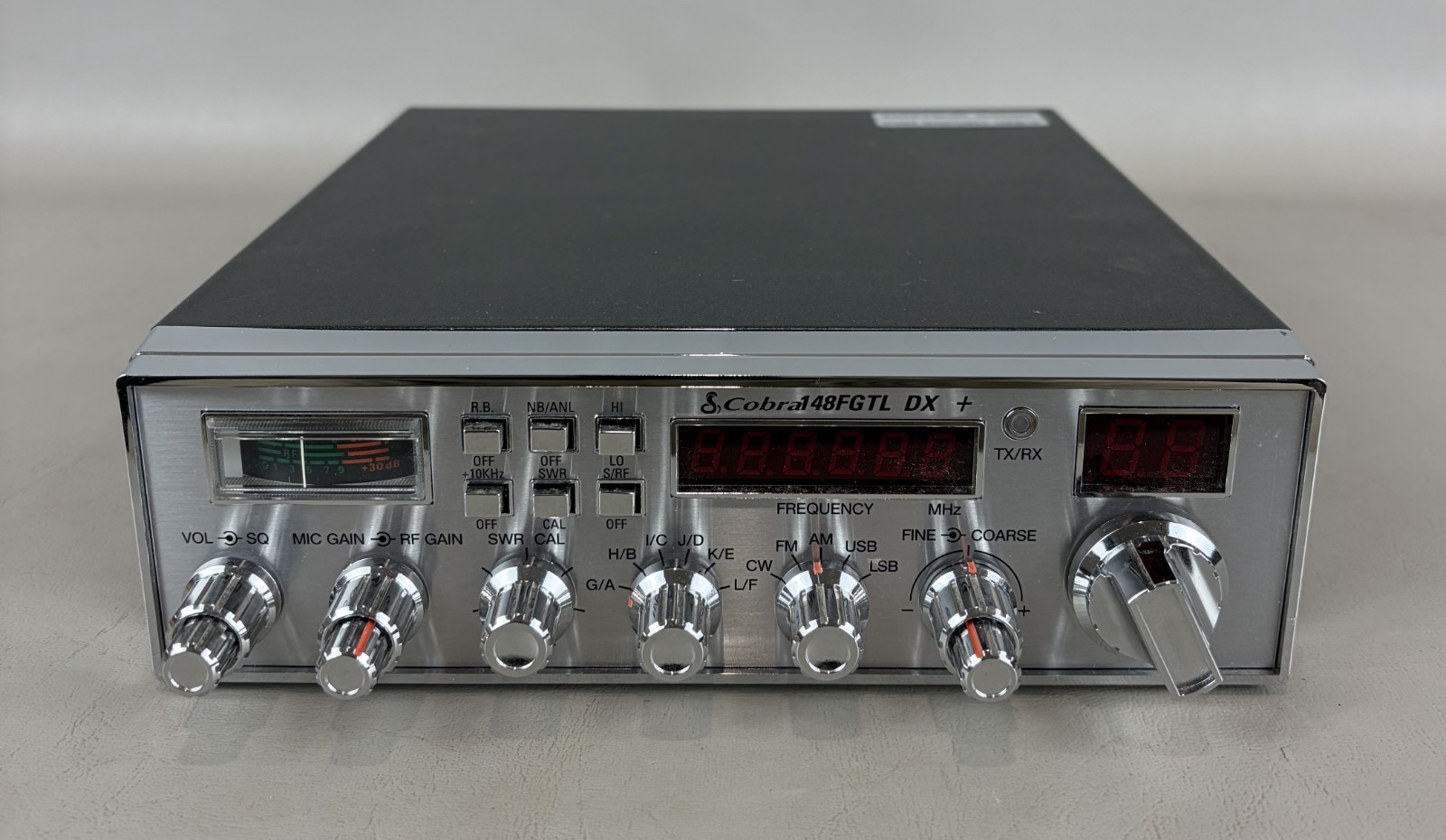 NOS Cobra 148F GTL DX+ AM/FM/USB/LSB/CW 10 Meter Mobile CB Radio ...