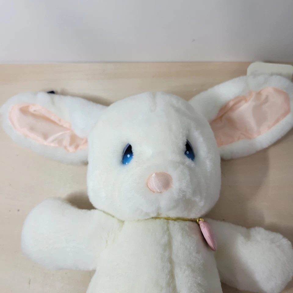 Juguete de peluche Precious Moments Snowball Bunny Applause 1985 Last Forever Foto 4 de 4