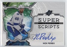 2022-23 SPx Rookie Superscripts Nick Perbix #SSR-NP Auto 13yf