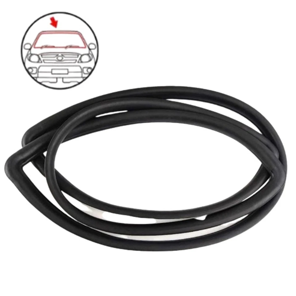 Sello de goma parabrisas delantero resistente al clima negro para Toyota Hiace LH112 V 1989-04 Foto 2 de 4