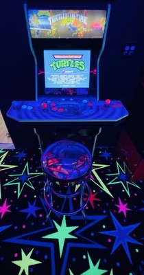 Arcade1Up TEENAGE MUTANT NINJA TURTLES Arcade with Riser and