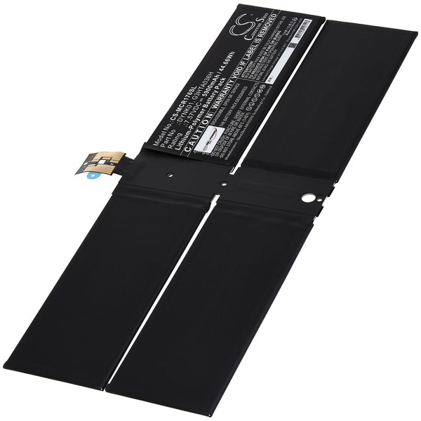 Akku Kompatibel Mit Microsoft Typ G3HTA036H 7,57V 5900Mah/45Wh Li-Polymer Schwar-image