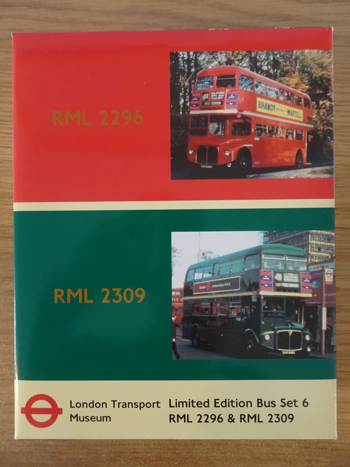 EFE LONDON TRANSPORT COUNTRY AEC ROUTEMASTER RML BUS MODEL SET 6 99917 1:76