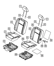 Genuine Mopar Bezel Inner 5142481AA