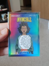 2025 Invincible Season 1, Amber Bennett, #489 Silver Single Relic Card