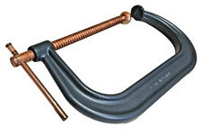 Wilton 410SEP 10" C-Clamp Drop Forged Copper Threads Welding USA 410P-SE Slipnot