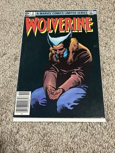 Wolverine Limited Series #3 - Newsstand Variant (Vintage/1st Print/1st Edition)