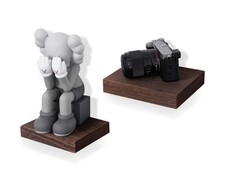 Floating Shelves for Wall – Solid Wood Square Design Wall Shelf with Hidde