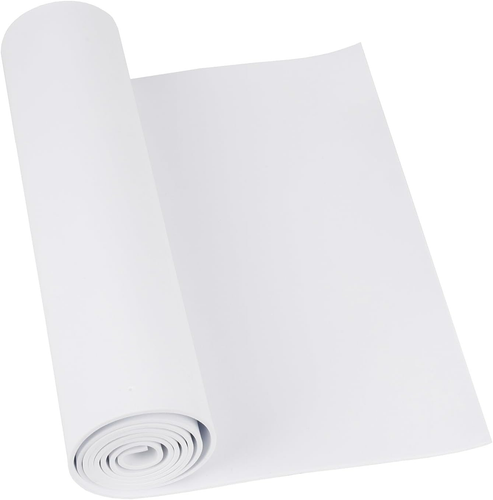 White EVA Foam roll, 2mm Thick (1mm to 10mm) Premium Cosplay EVA Foam Sheet - Picture 4 of 12