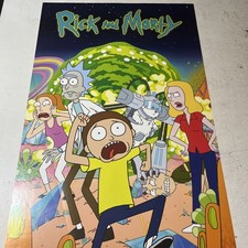 Rick and Morty Poster 36x24 Animated Sci-Fi Comedy Art Print GB Eye