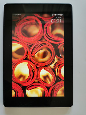 Kindle Fire HDX 7 (3.Gen.) Tablet mit OVP  u. Schutzhülle,  aufstellbar