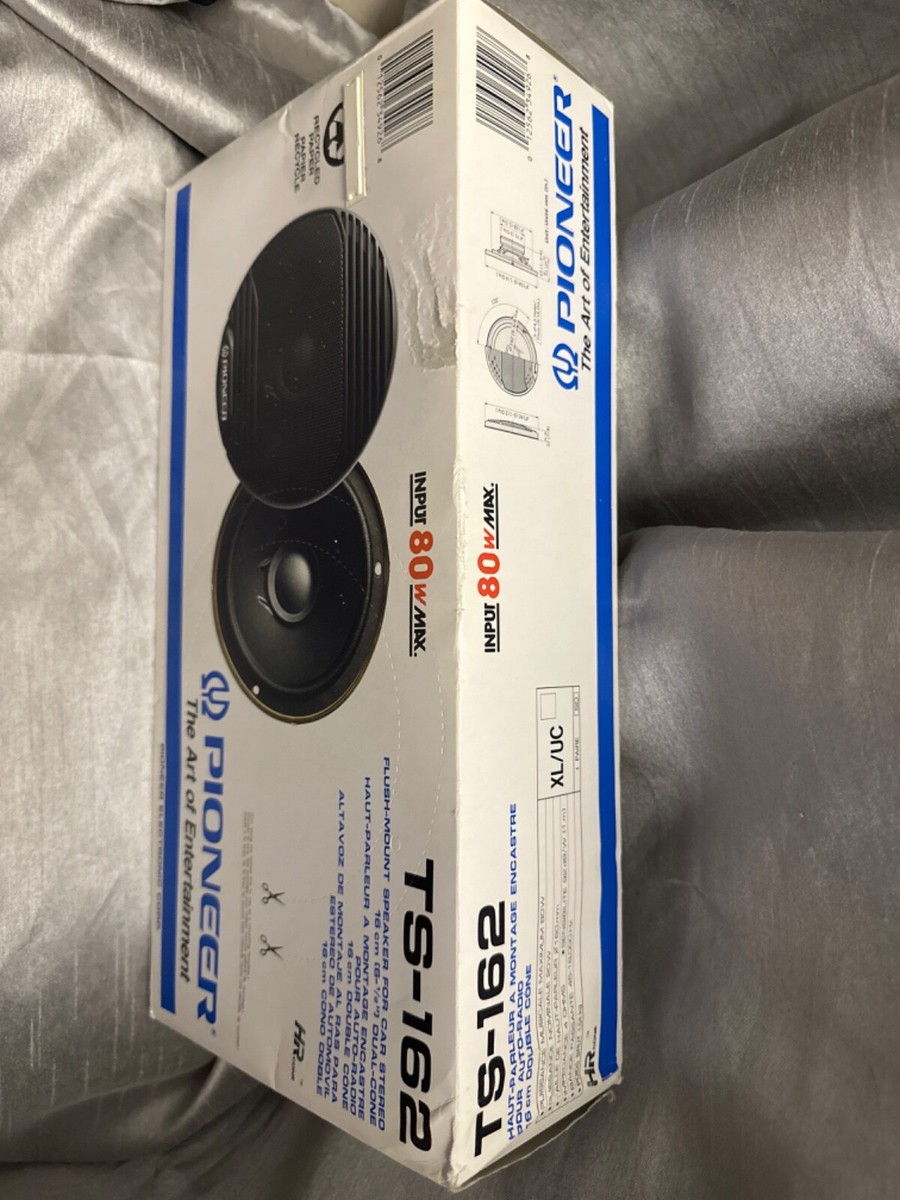 1997 PIONEER TS-162 80 WATT MAX DUAL CONE SPEAKERS. | eBay 1997 PIONEER TS-162 80 WATT MAX DUAL CONE SPEAKERS. | eBay