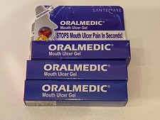 Oralmedic Mouth Ulcer - 3 Treatments/boxes - UK BASED SELLER