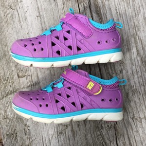 Stride-Rite-Phibian-Girls-Water-Shoes-Sneakers-Purple-Toddler-Size-5