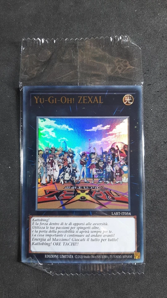 YU-GI-OH! ZEXAL Ultra Rara in Italiano ( Sealed ) LART-IT054 YUGIOH - Immagine 2 di 3