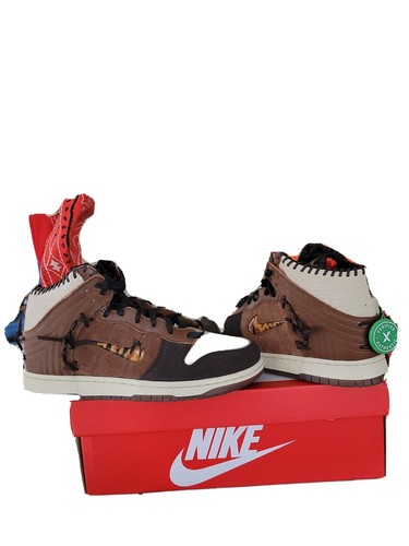 dunk high x bodega fauna brown