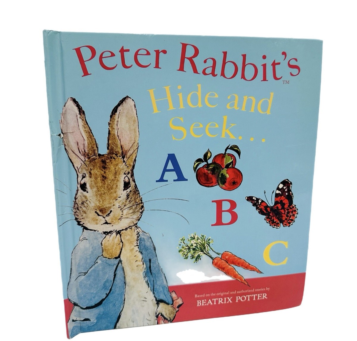 廃番品【新品未使用】 PETER RABBIT ABC 箱付き Peter Rabbits Hide and Seek ABC: A Pull-Tab Book Hardcover Rare