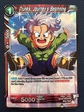 Dragon Ball Super CG Trunks, Journey's Beginning BT15-013 UC Holo/ Foil NM