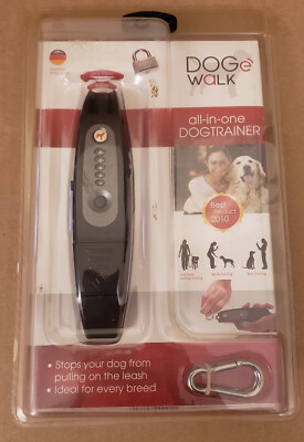 Dog e Walk All-In-One Ultrasonic Trainer, Ideal for All Breeds - New / Sealed