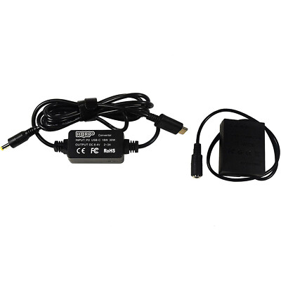 USB-C DC Converter for Fuji FinePix HS, X / Fujifilm X Series Digital Camera
