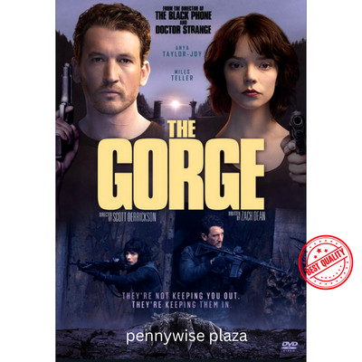 The Gorge 2025 DVD English Movie Action FULL HD DVD High Quality Audio- NEW