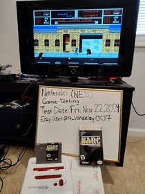 NARC - (NES, 1990) *VGC w/ Manual* Cleaned & Tested* READ* FREE SHIPPING!!!