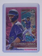 Kris Bryant 2022 Donruss Optic Diamond Kings Pink Velocity /249 Rockies